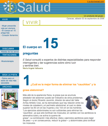 El cuerpo en 15 preguntas